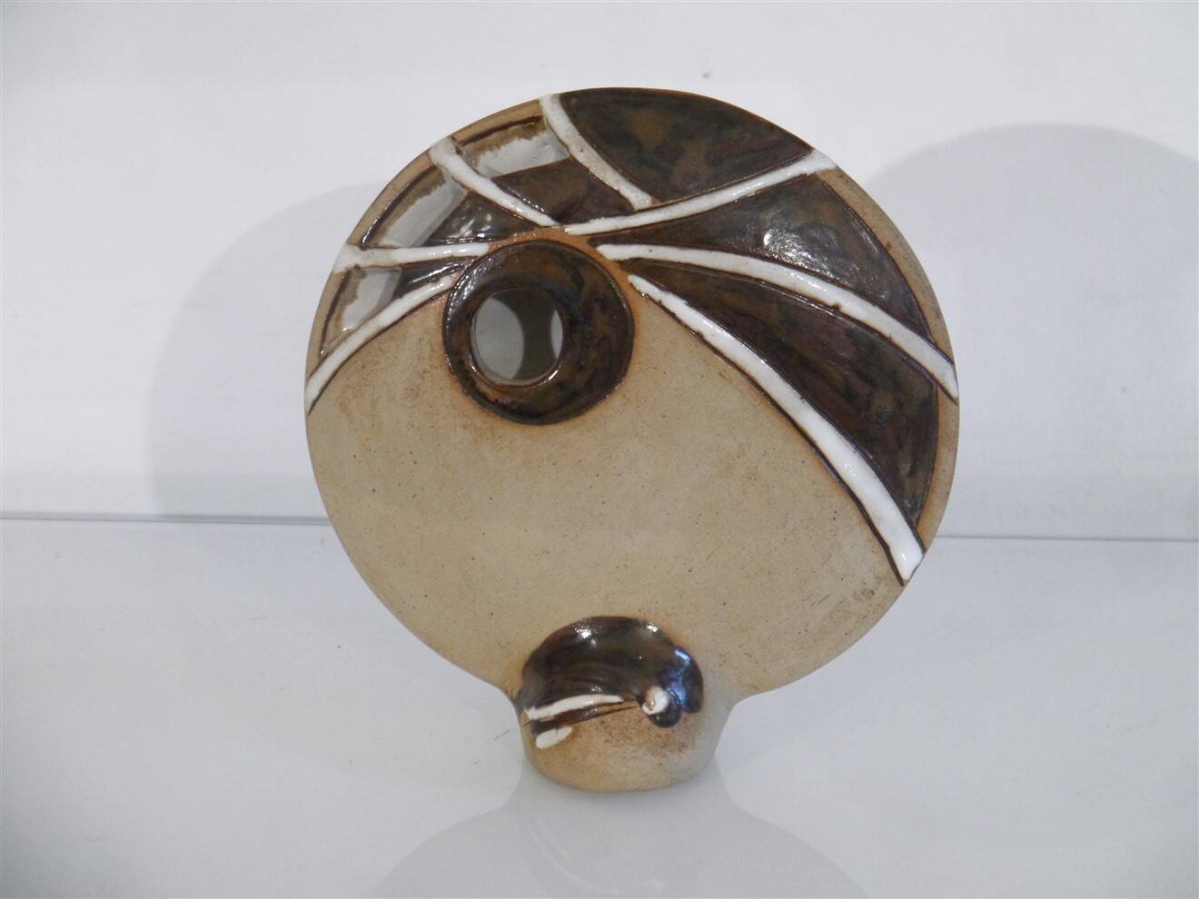 Vase forme libre en ceramique