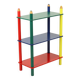 Pierre Sala Rack Colorful Children's Cupboard Pencils 80s Bookcase