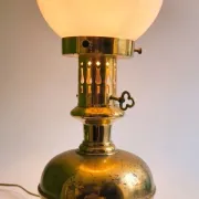 Mid Century lamp in Neoclassical Revival style