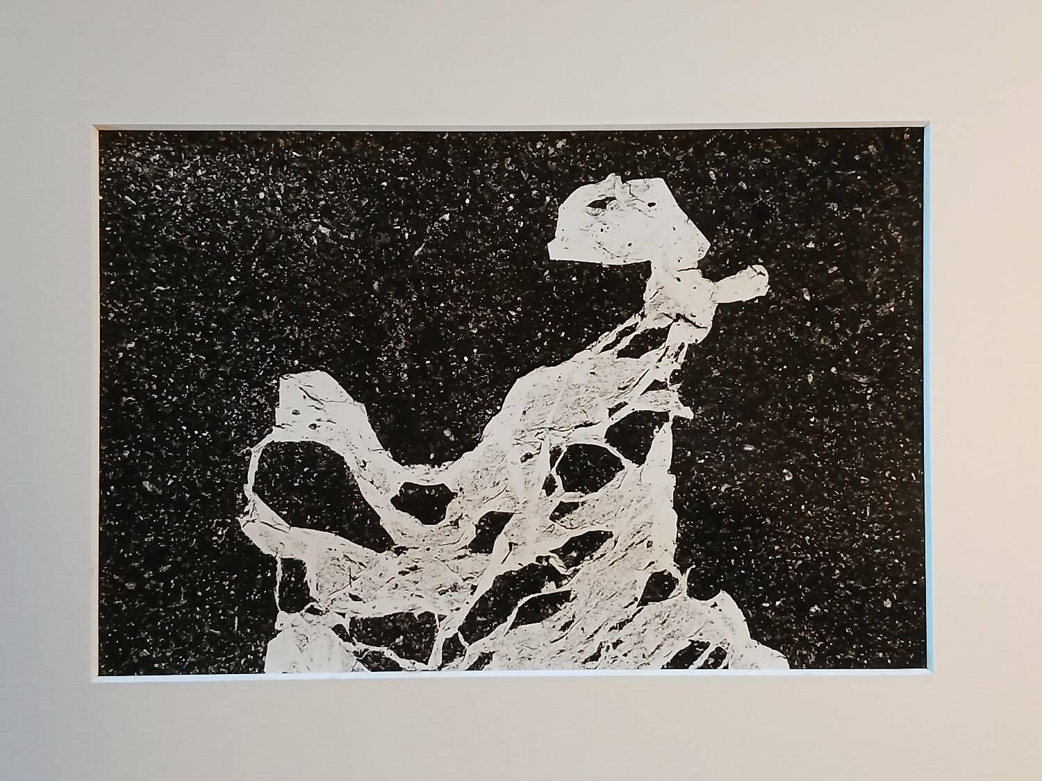 Black and white film photography, abstract