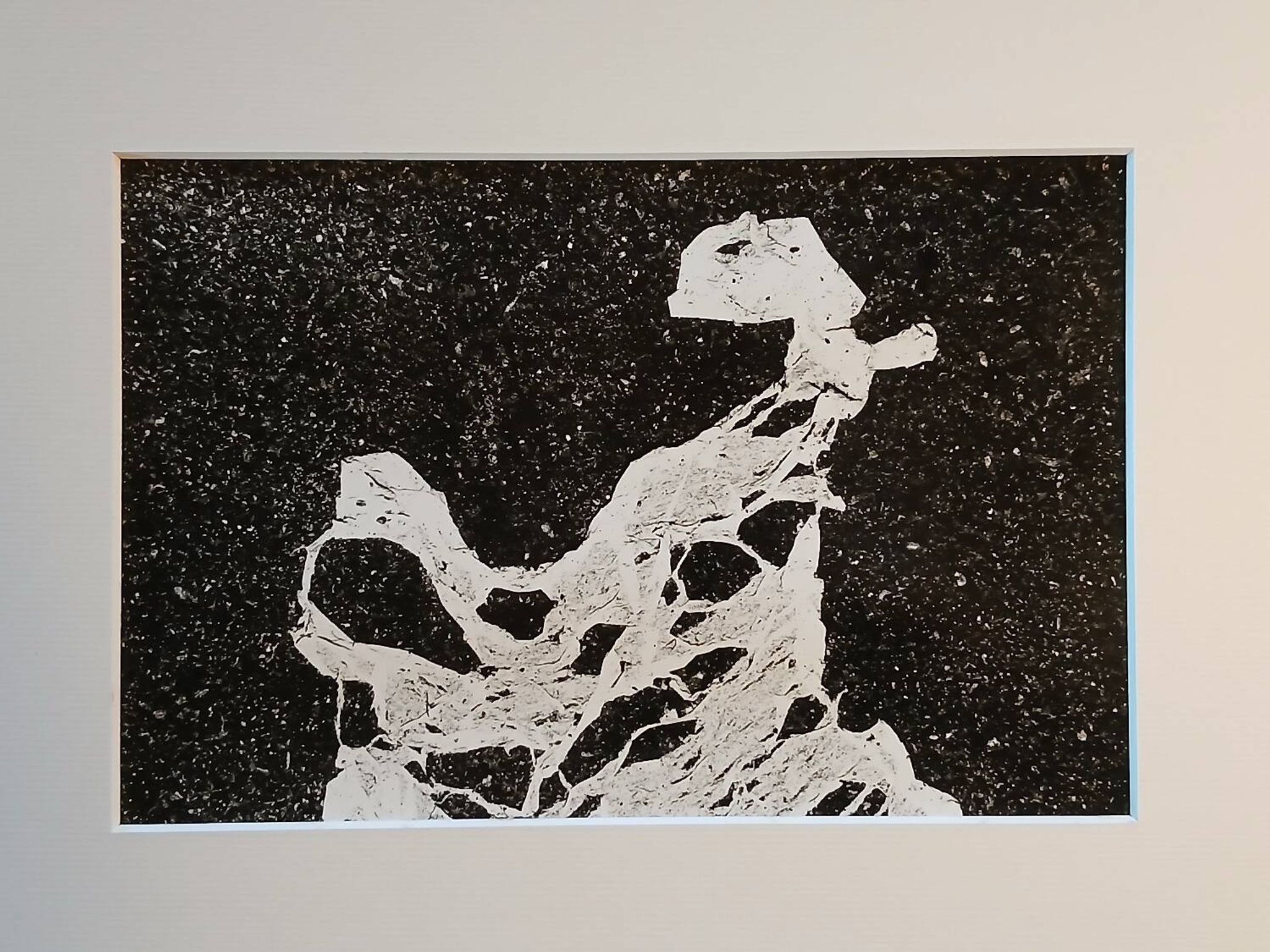 Black and white film photography, abstract.