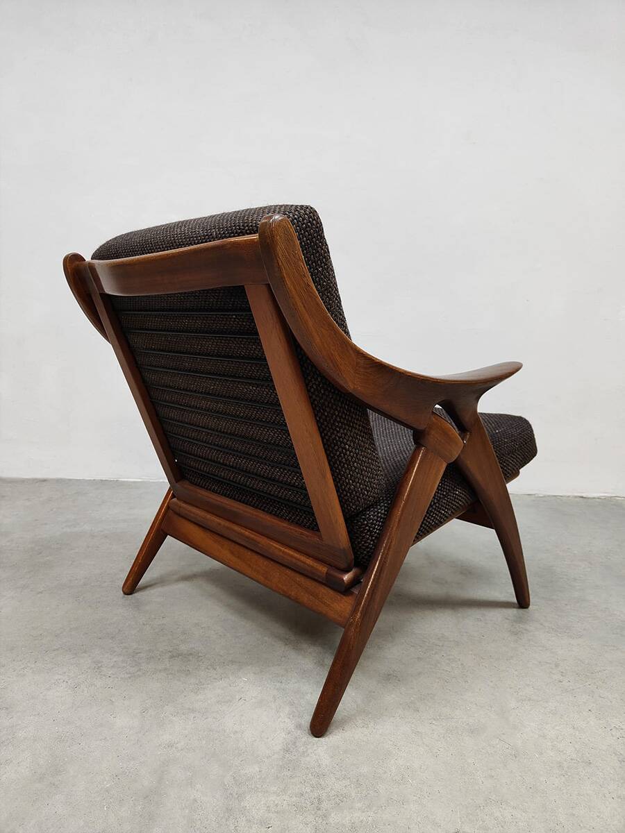 Dutch design 'De Knoop' easy chair armchair De Ster Gelderland 1960s