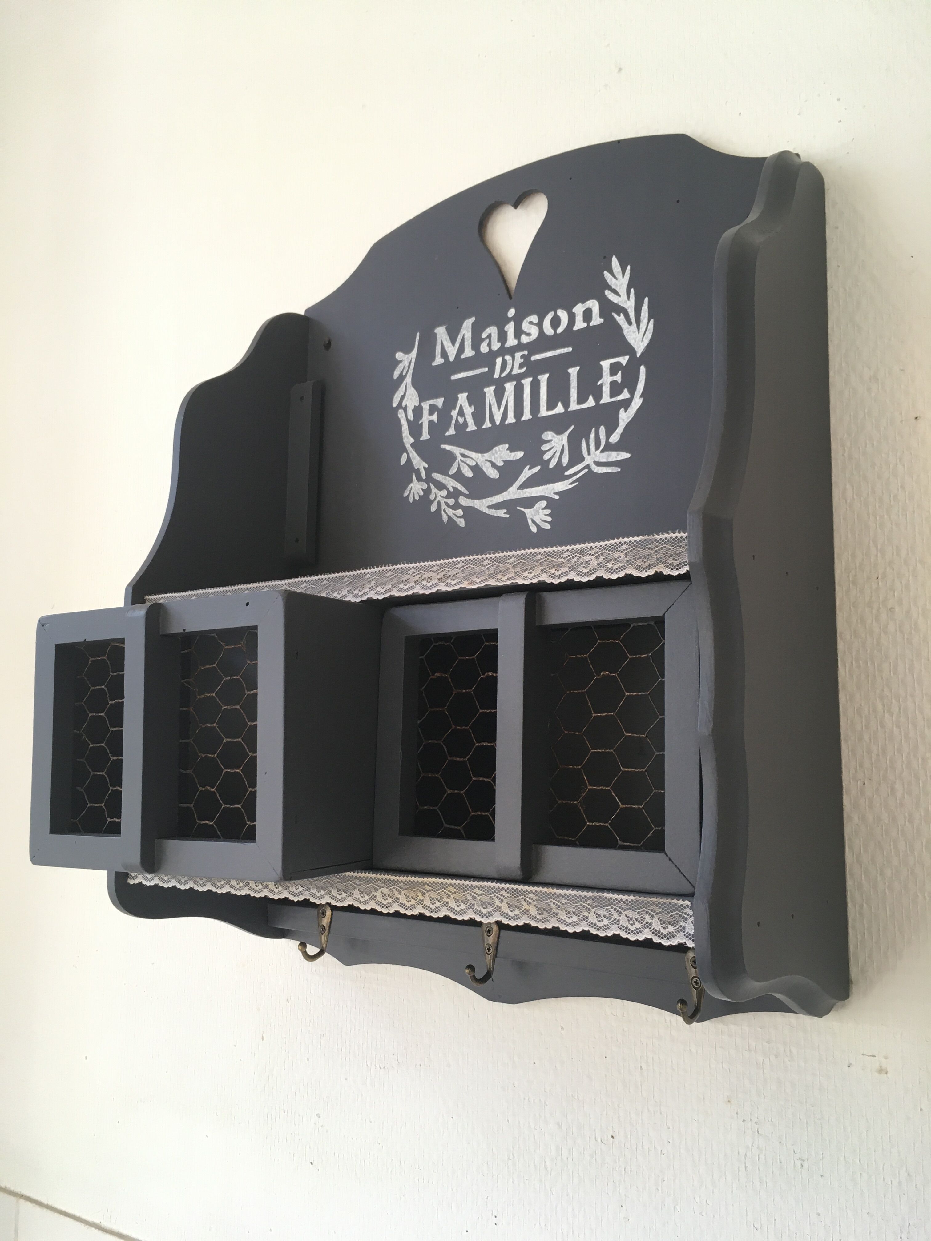 Kitchen wall shelf