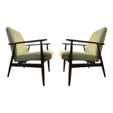 Paire de fauteuils par Henryk Lis, Europe, années 1960