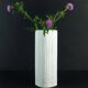 white VASE thomas porcelain decor arcta matte glaze relief structure 1960s