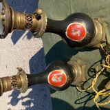Paire de lampes Napoléon III