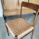3 Scandinavian Moller chairs