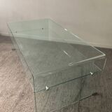 80s Glass Coffee Table