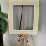 Frame in gilded wood and canvas 1950s/60s