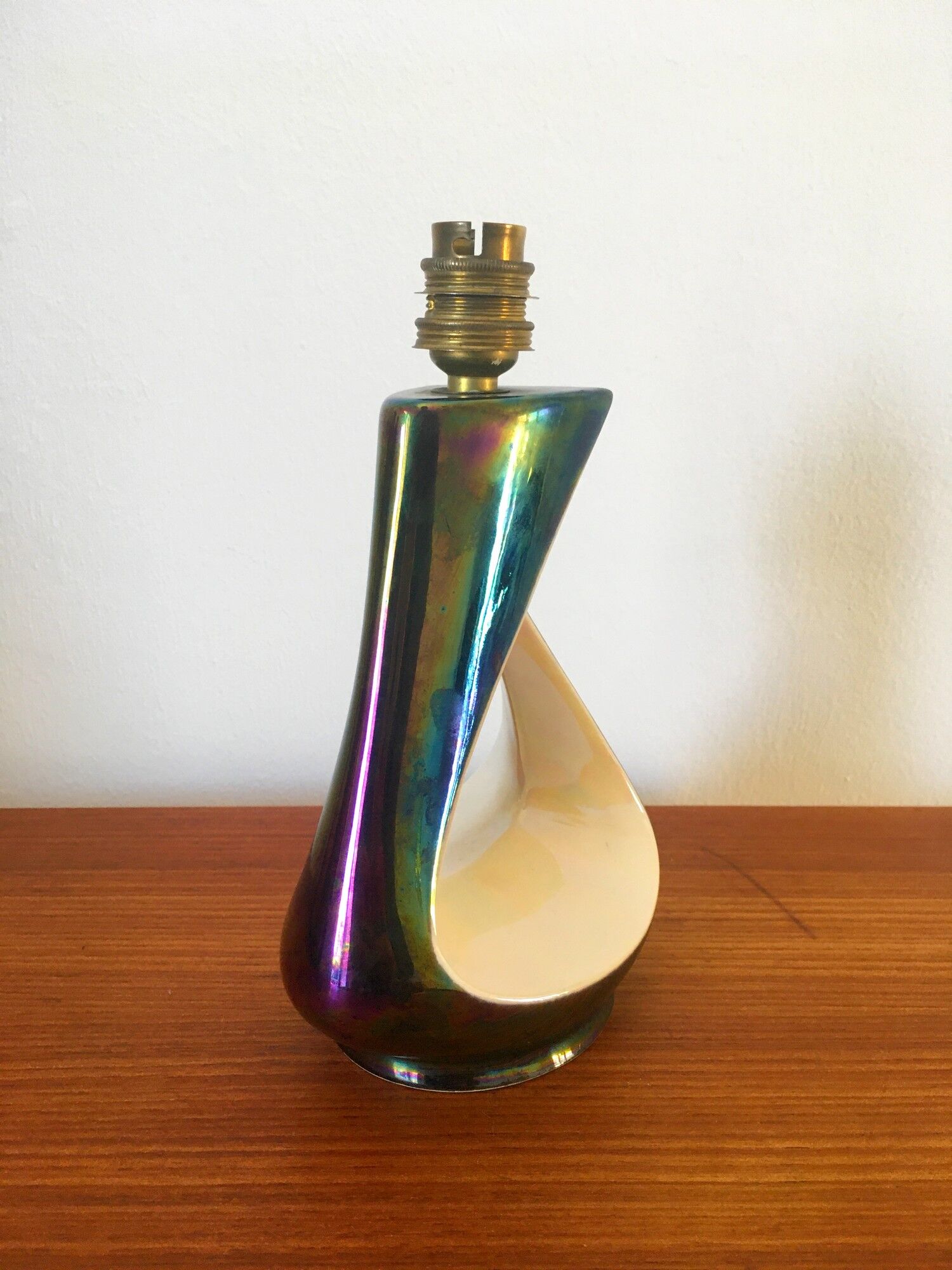 Vintage ceramic lamp, 50s