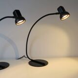 Pair of table/desk lamps, produced by Aka Electric.