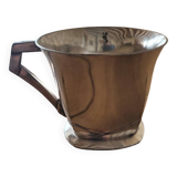 Gallia breakfast cup in silver metal