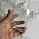Verres à vin art déco