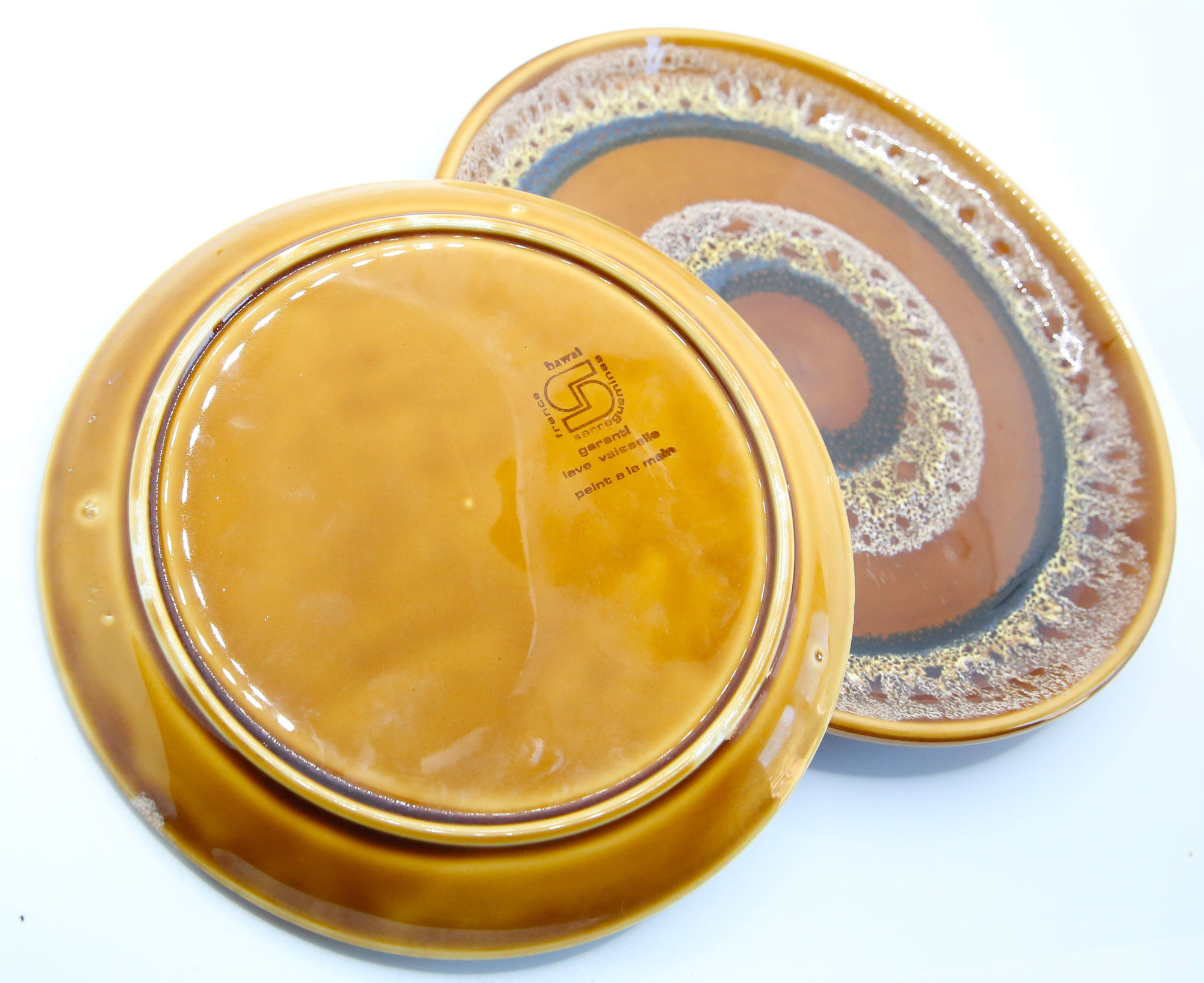 Large and small plates Hawai de Sarreguemines