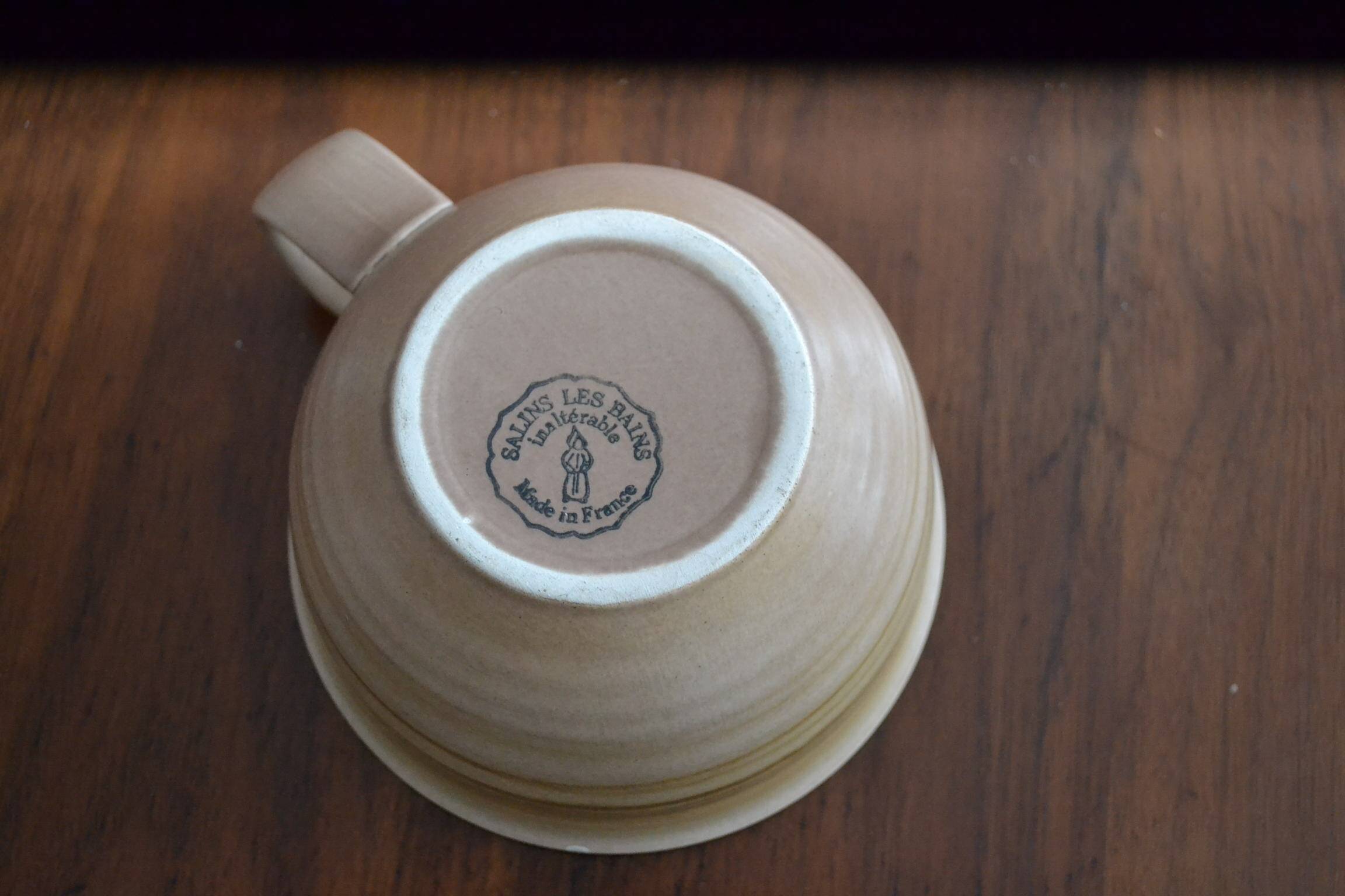 Bowl with handle, Salins-les-Bains