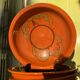 Glazed earthenware soup plates from Morocco