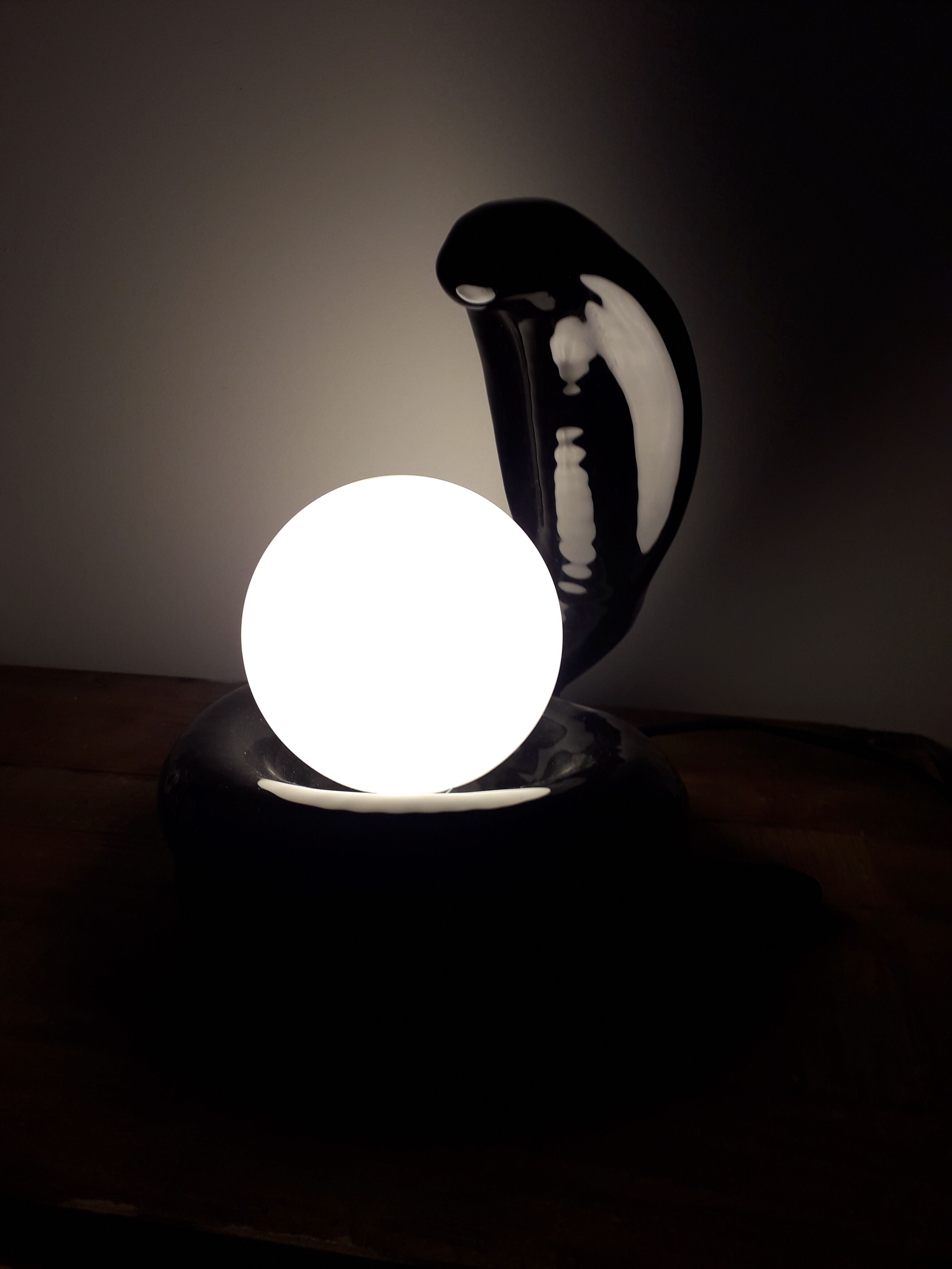 Vintage cobra lamp