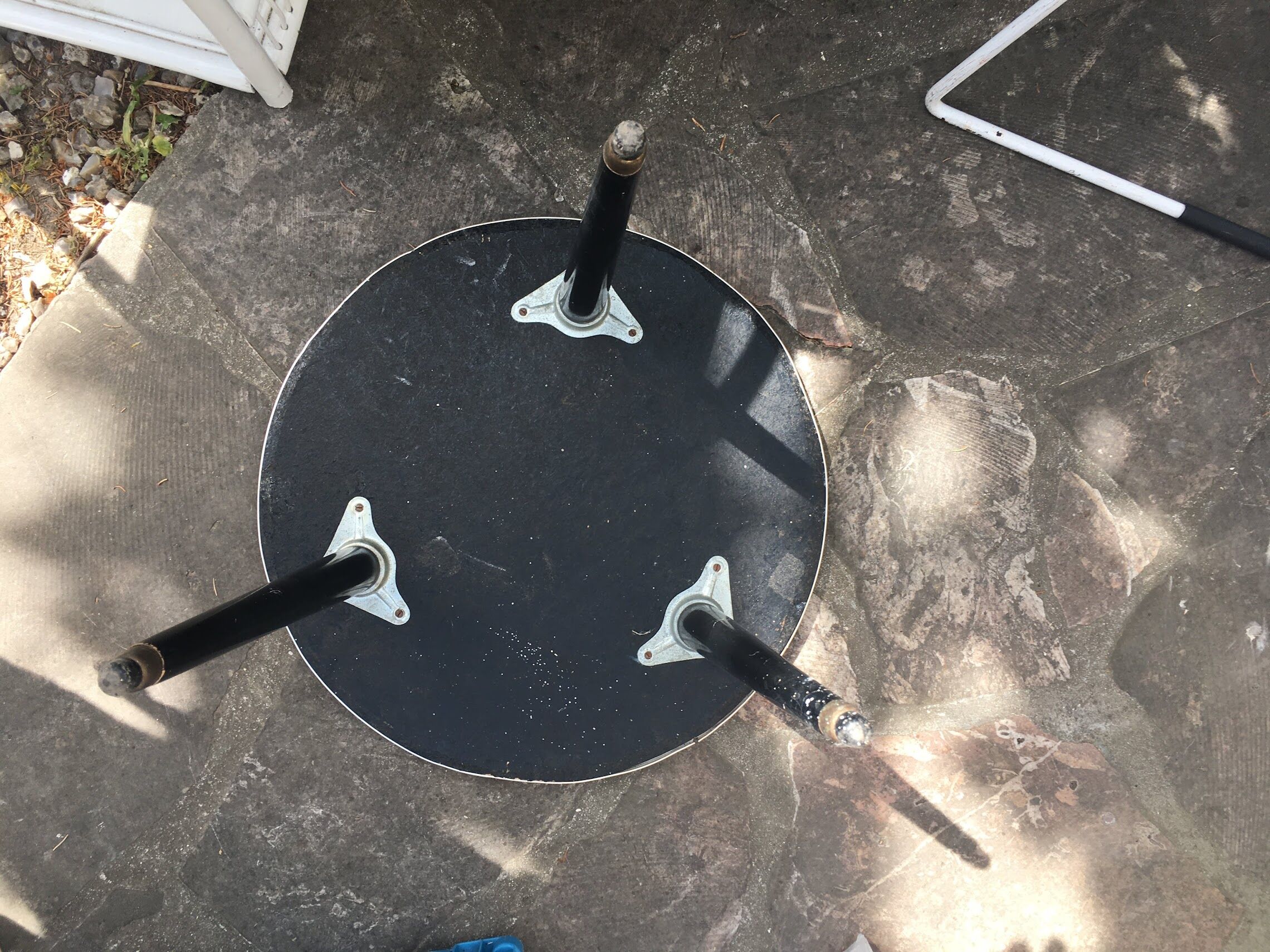 Resin herbarium table