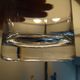 4 signed Daum France crystal water/whisky glasses - H11 cm Ø 7.8 cm