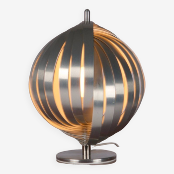 Henri Mathieu Moon aluminum lamp