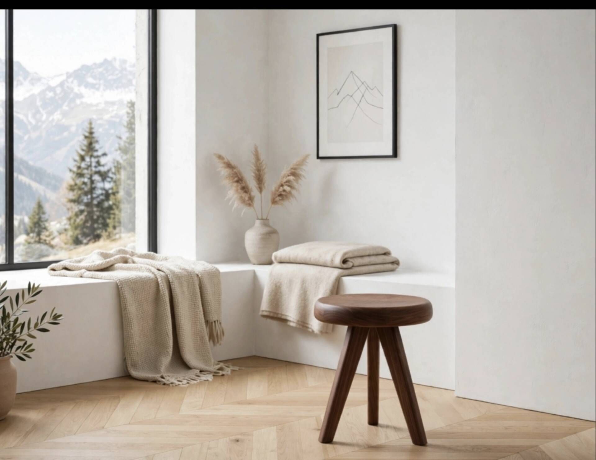 Tabouret Méribel Charlotte perriand