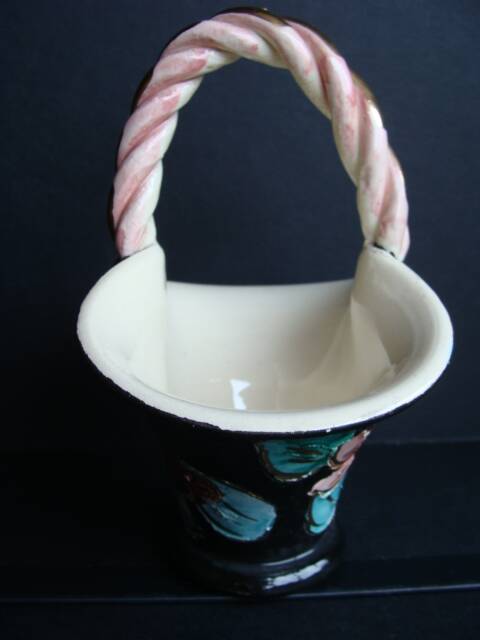Vallauris ceramic basket