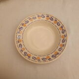 6 hollow plates Edith / New faience factory