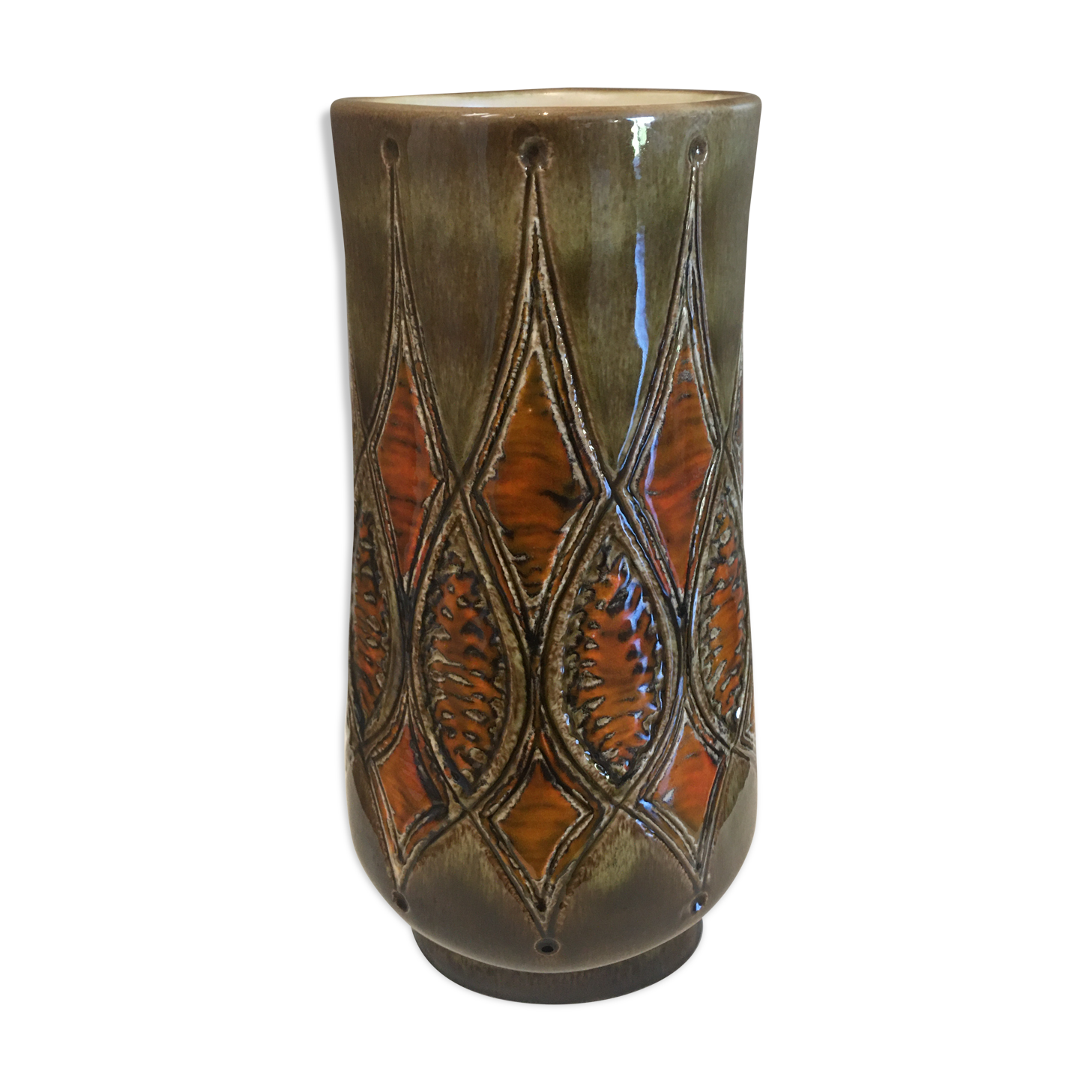 Large vintage vase "The Perigourdine Pottery"