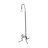 Floor lamp e-reader circa 50's tripod feet casserole with door reviews