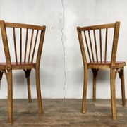 Pair of baumann bistro chairs