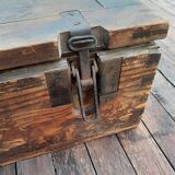 Old wooden cooler