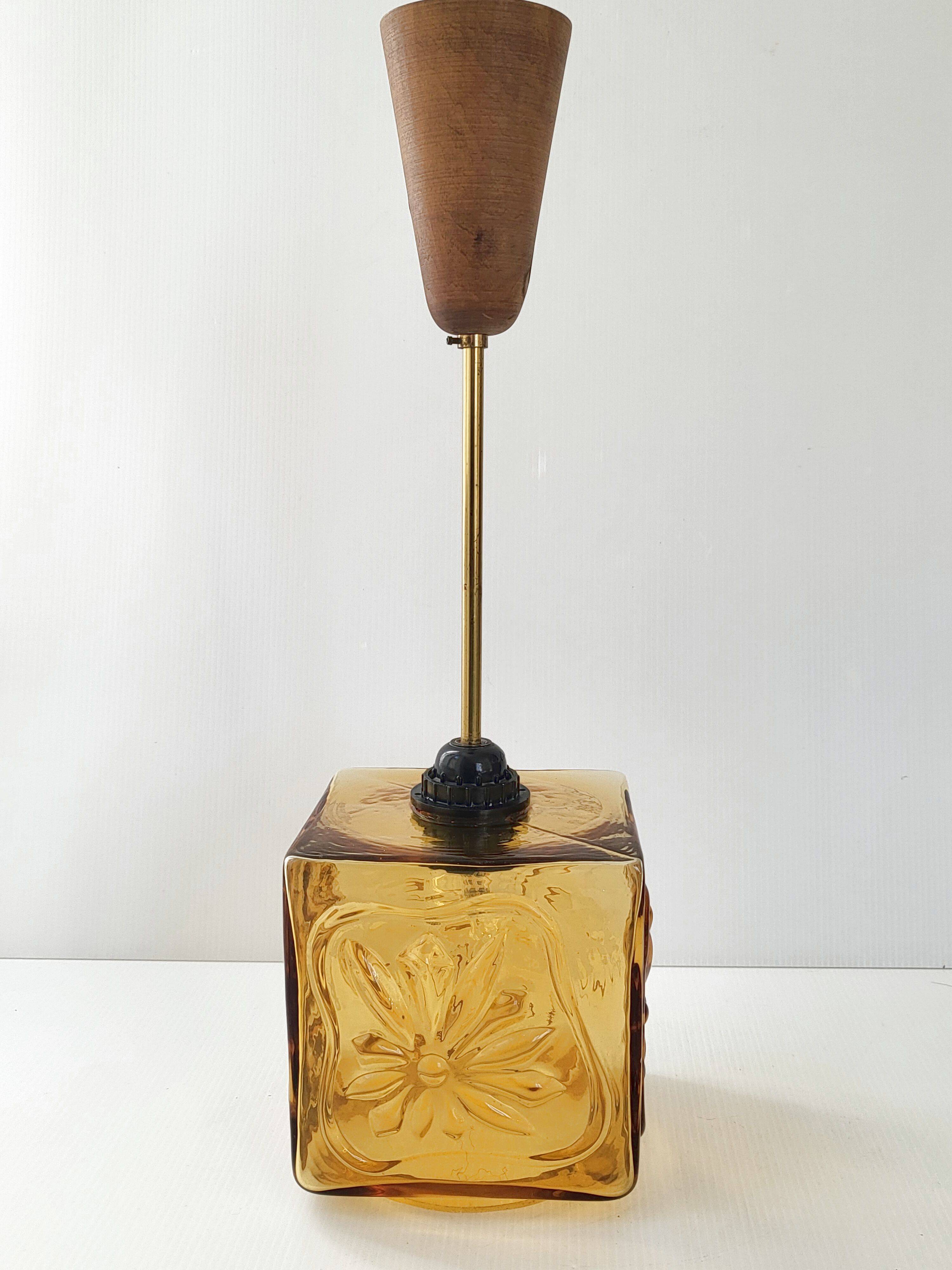 Suspension scandinave vintage 1960