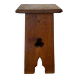 Tabouret ancien en chêne