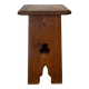 Antique oak stool