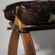 Cowhide Camel Saddle Stool