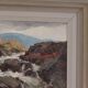 Paysage avec cascade par Åke Ahmlund