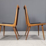 Mid century italian dining chairs, set of 6 - 1950s