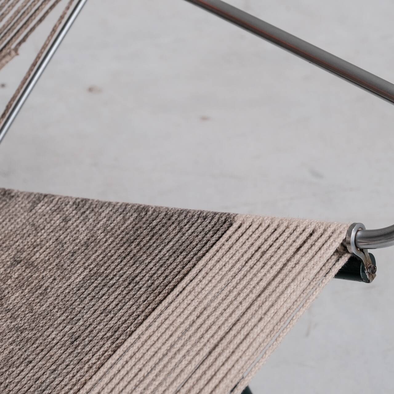 Pair of Original Hans Wegner Flag Halyard Lounge Chairs for Getama