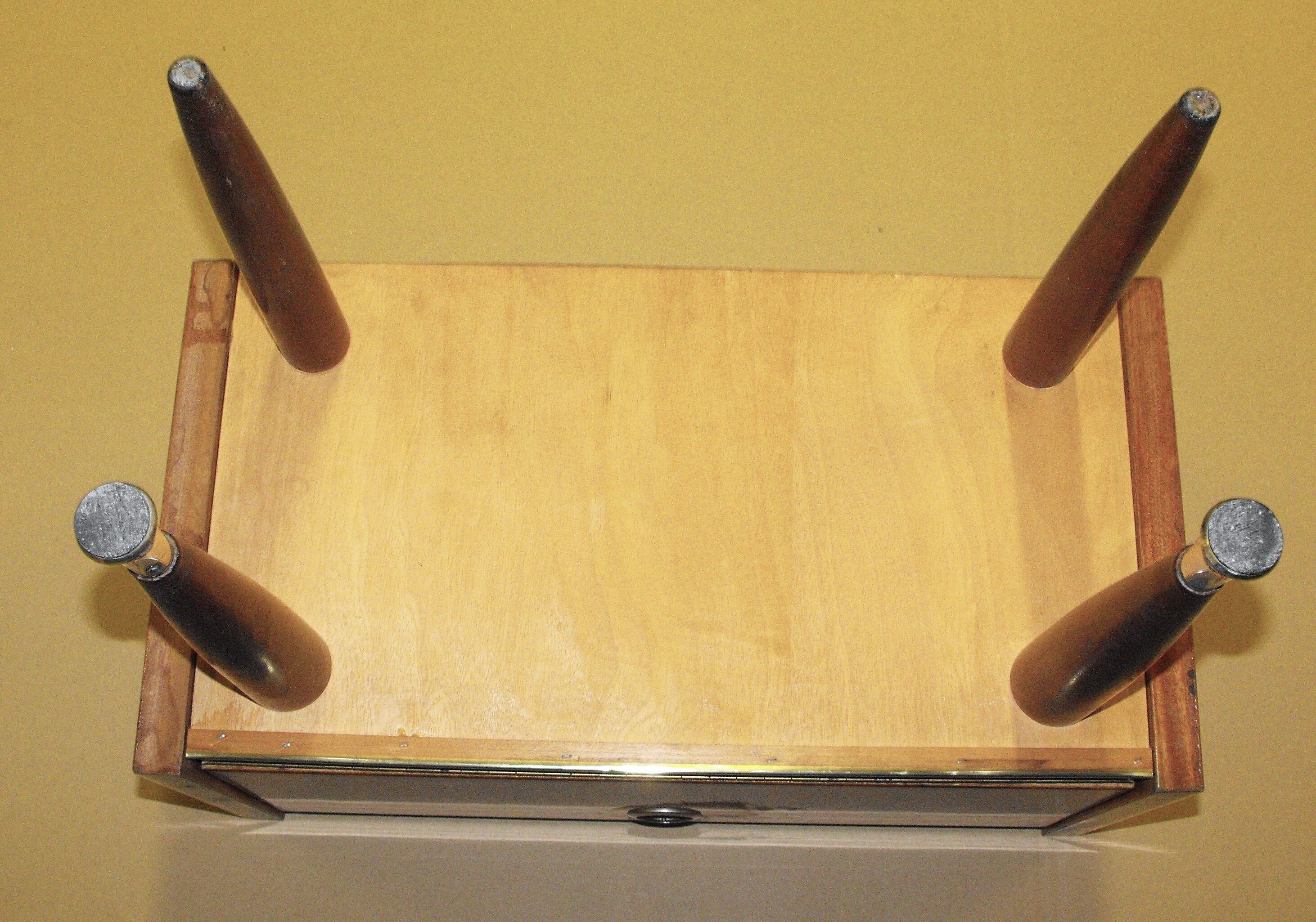 Pair of bedside 50s-60s.