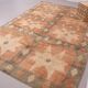 Peach Vintage Moroccan Rug 200 x 298 cm - Berber Wool Rug - Handmade Rug