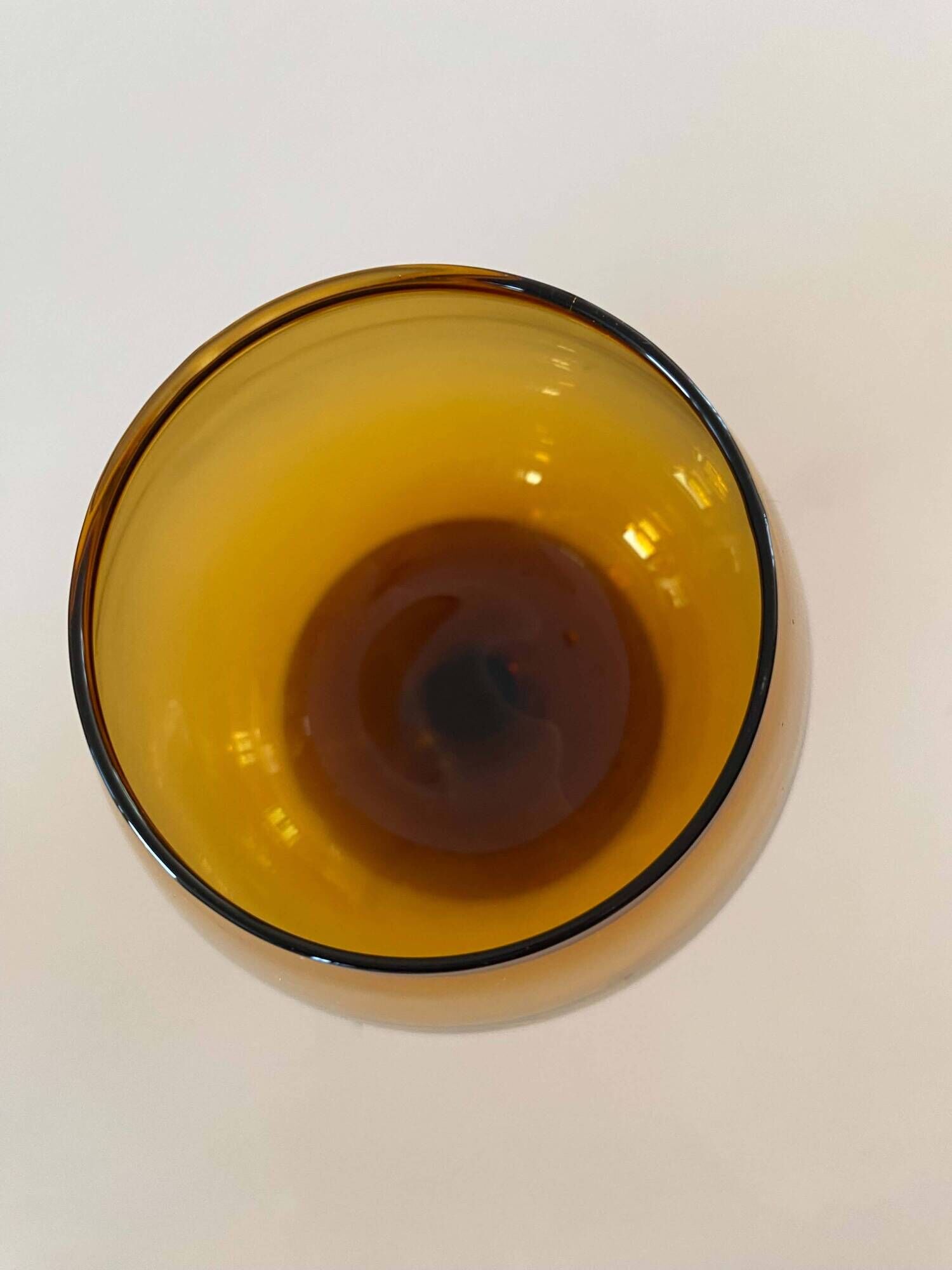 5 vintage cognac glasses