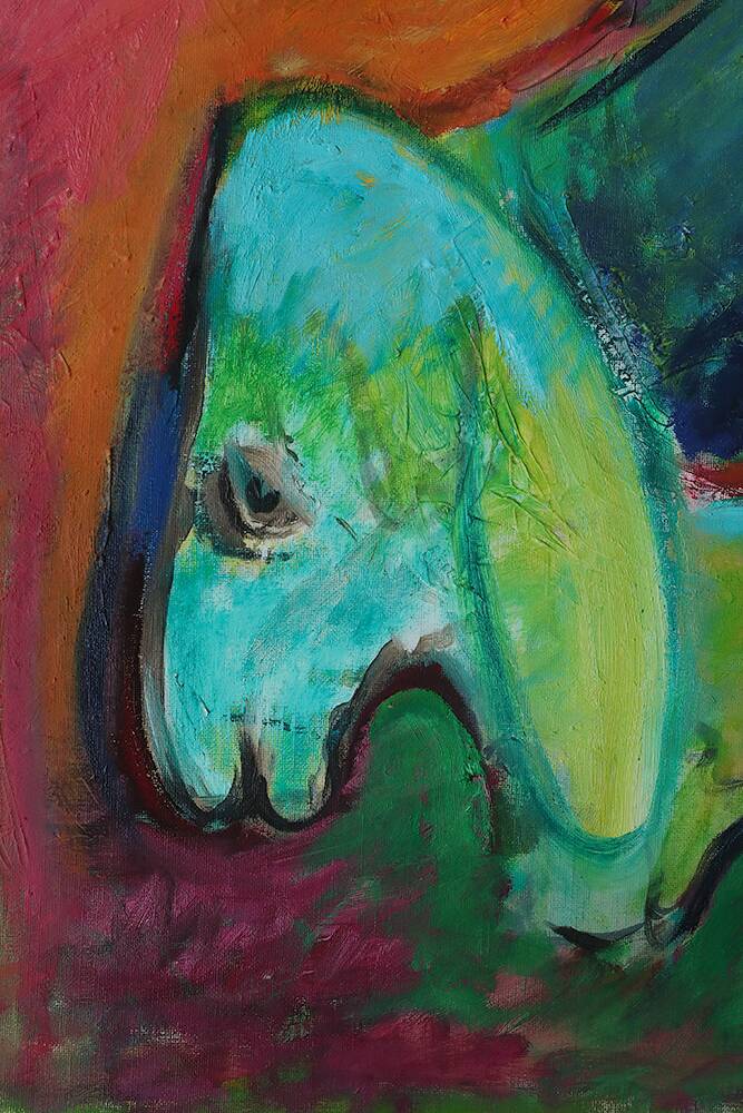 Lennart Lilja, Oil on canvas, 1950s