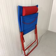 Folding lounge chair garden chair 1980's