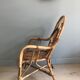 Chaise enfant vintage en rotin