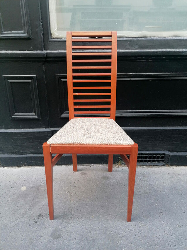 Four wooden chairs, Cinna 2000