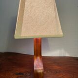 Lampe bois à poser artisanal