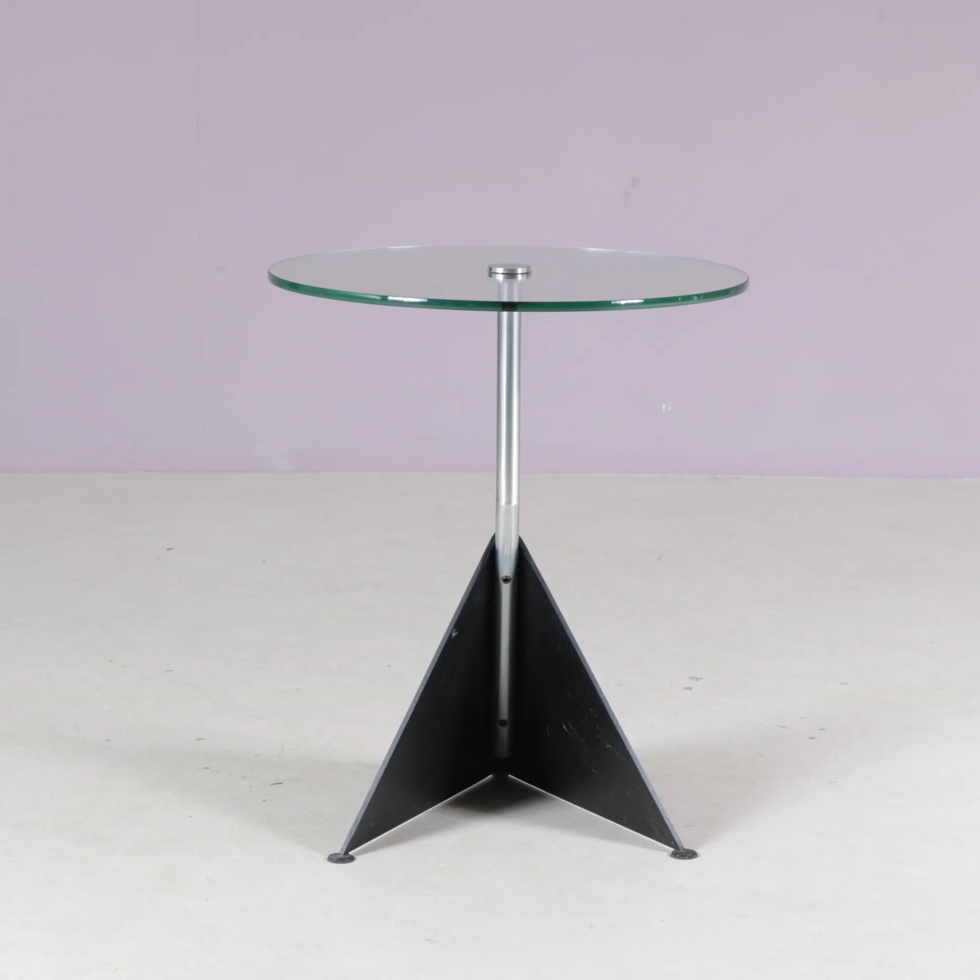 1980s HK-5 side table by Hank Kwint for Metaform, Netherlands