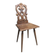 Chaise alsacienne artisanale