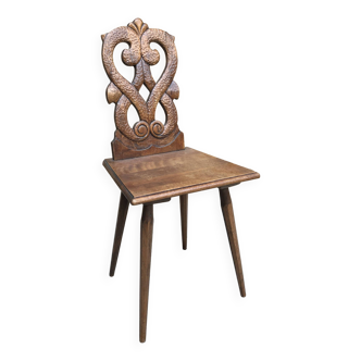 Handcrafted Alsatian chair