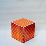 Cube end of sofa